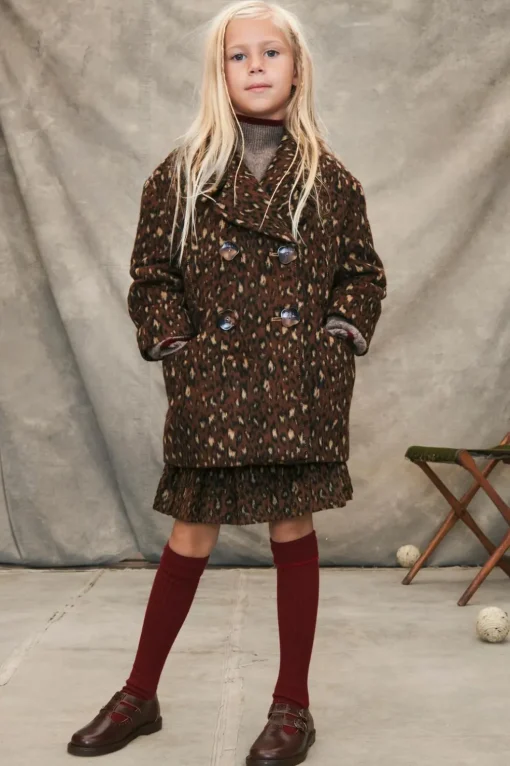 ABRIGO CON LANA ANIMAL PRINT LIMITED EDITION