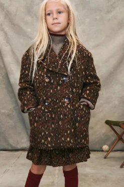 ABRIGO CON LANA ANIMAL PRINT LIMITED EDITION