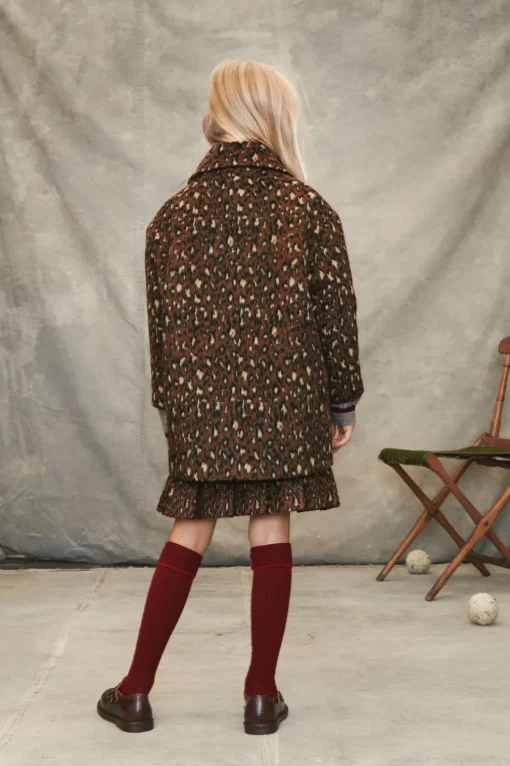 ABRIGO CON LANA ANIMAL PRINT LIMITED EDITION