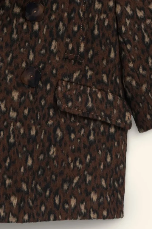 ABRIGO CON LANA ANIMAL PRINT LIMITED EDITION