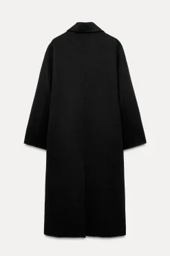 ABRIGO OVERSIZE CRUZADO CON LANA