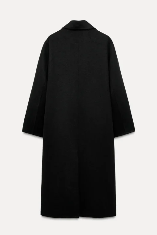ABRIGO OVERSIZE CRUZADO CON LANA
