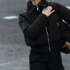 ANORAK ACOLCHADO ACABADOS RIB
