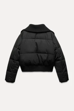 ANORAK ACOLCHADO ACABADOS RIB
