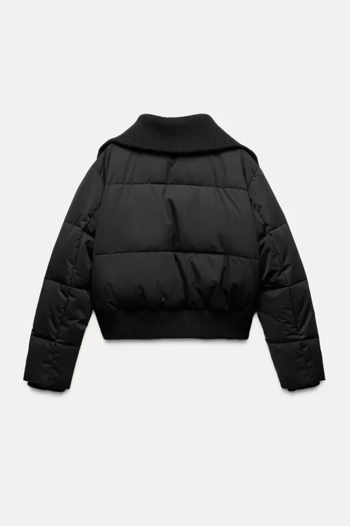 ANORAK ACOLCHADO ACABADOS RIB