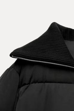 ANORAK ACOLCHADO ACABADOS RIB