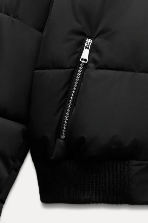 ANORAK ACOLCHADO ACABADOS RIB