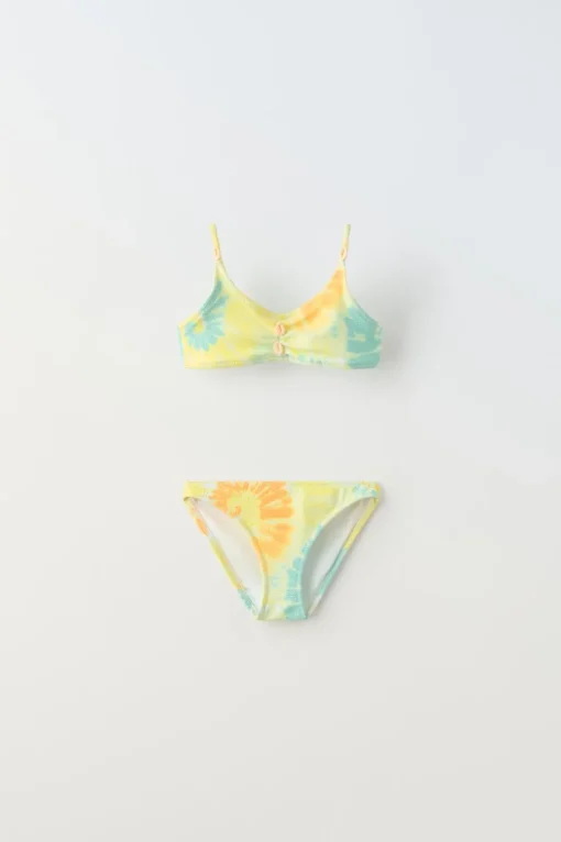 6-14 AÑOS/ BIKINI TEXTURA TIE DYE CONCHAS