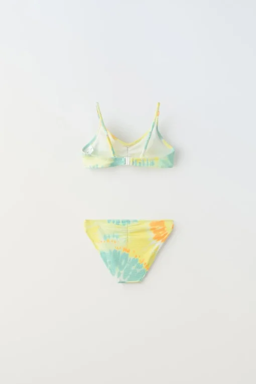 6-14 AÑOS/ BIKINI TEXTURA TIE DYE CONCHAS