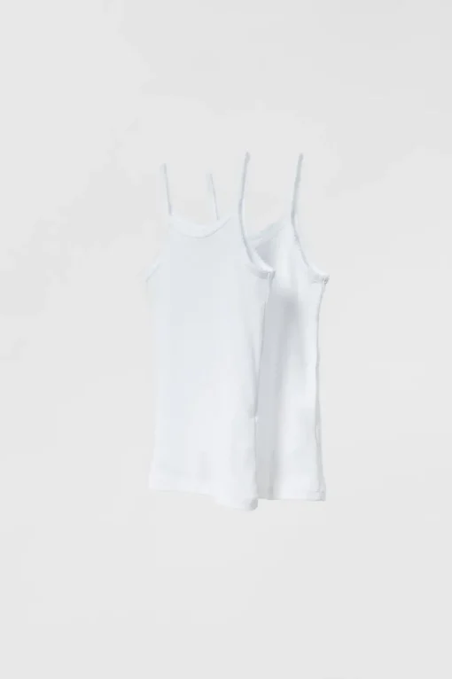 6-14 AÑOS/ PACK DOS CAMISETAS TIRANTES