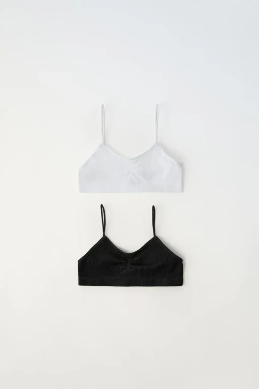 8-14 AÑOS/ PACK DOS TOPS SEAMLESS