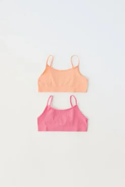 8-14 AÑOS/ PACK DOS TOPS SEAMLESS