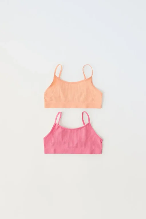 8-14 AÑOS/ PACK DOS TOPS SEAMLESS