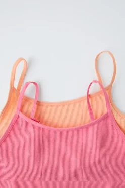 8-14 AÑOS/ PACK DOS TOPS SEAMLESS