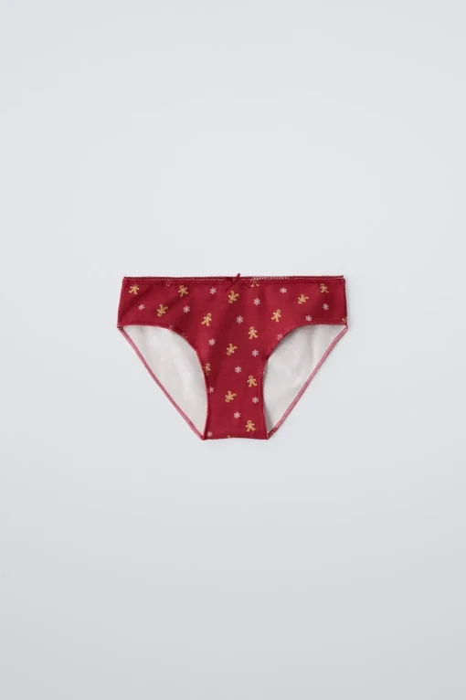6-14 AÑOS/ PACK TRES BRAGUITAS ESTAMPADO
