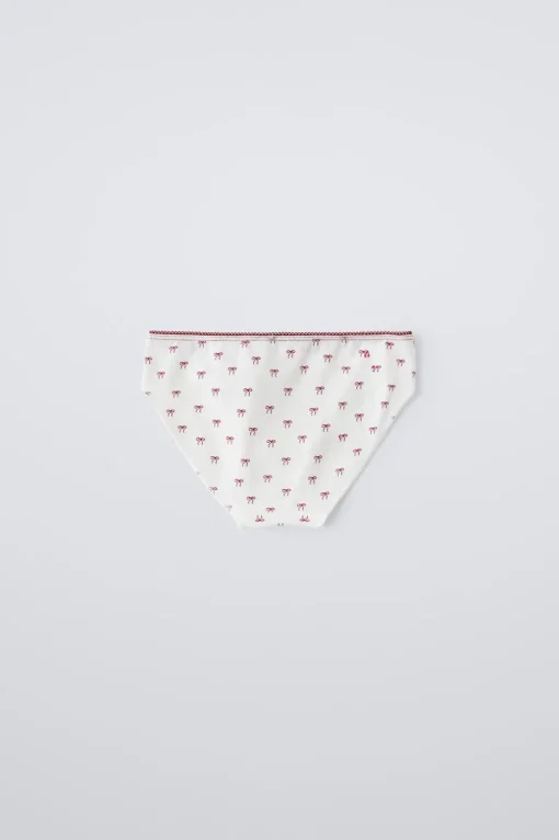 6-14 AÑOS/ PACK TRES BRAGUITAS ESTAMPADO