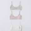 9-14 AÑOS/ PACK TRES TOPS STRASS