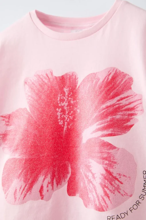 6-14 AÑOS/ PIJAMA FLOR BRILLO