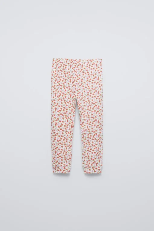 2-6 AÑOS/ PIJAMA FLORES