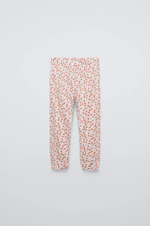 2-6 AÑOS/ PIJAMA FLORES
