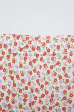2-6 AÑOS/ PIJAMA FLORES