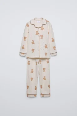 6-14 AÑOS/ PIJAMA OSITOS