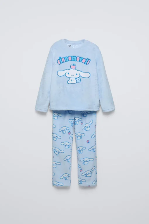 6-14 AÑOS/ PIJAMA POLAR CINNAMOROLL © SANRIO