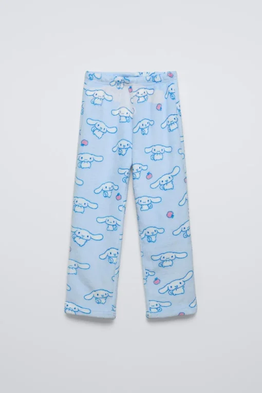 6-14 AÑOS/ PIJAMA POLAR CINNAMOROLL © SANRIO