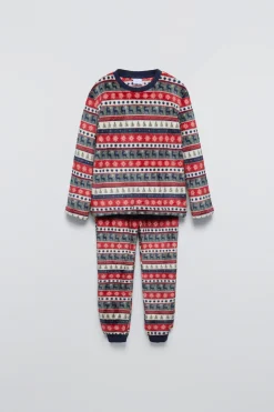6-14 AÑOS/ PIJAMA POLAR GRECA