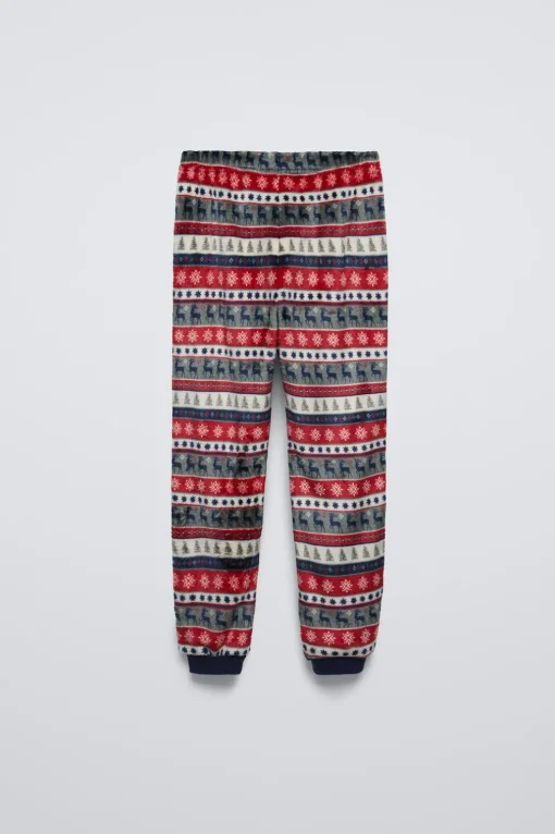 6-14 AÑOS/ PIJAMA POLAR GRECA
