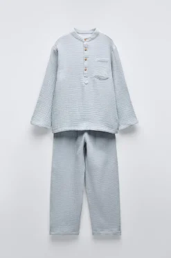 6-14 AÑOS/ PIJAMA TEXTURA PANADERO