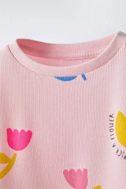 2-6 AÑOS/ PIJAMA TULIPANES