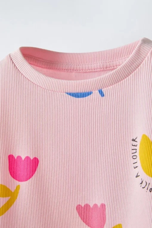 2-6 AÑOS/ PIJAMA TULIPANES