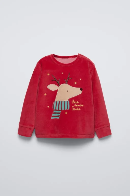 2-6 AÑOS/ PIJAMA VELOUR RENO