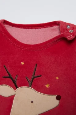 2-6 AÑOS/ PIJAMA VELOUR RENO