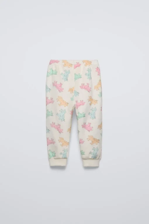 2-6 AÑOS/ PIJAMA VELOUR UNICORNIOS