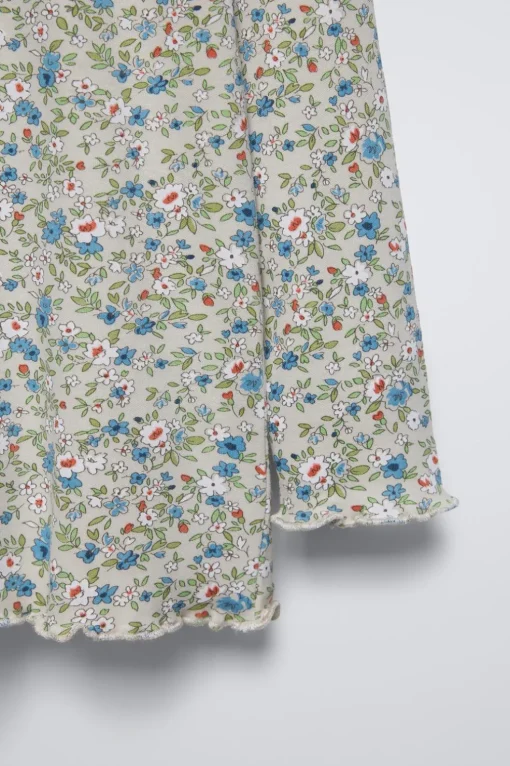 6-14 AÑOS/PIJAMA FLORECITAS