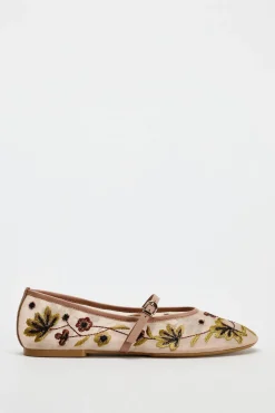 BAILARINA MESH BORDADO FLORES
