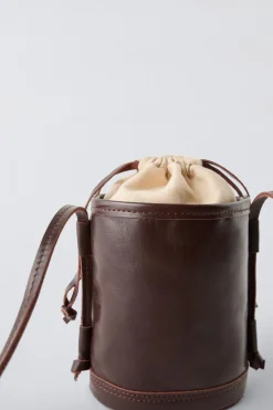 BANDOLERA CUBO PIEL
