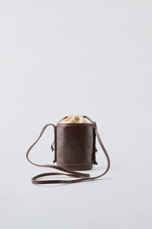BANDOLERA CUBO PIEL