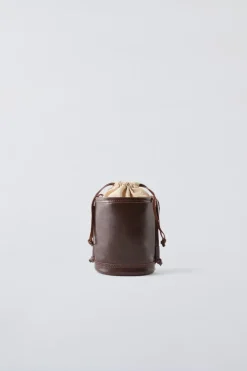 BANDOLERA CUBO PIEL