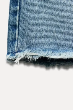 BERMUDA DENIM TRF BOYFRIEND TIRO MEDIO