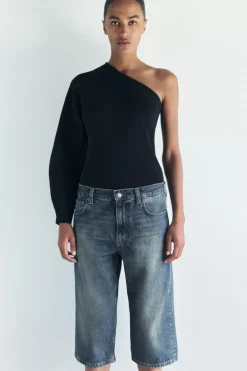 BERMUDA DENIM ZW COLLECTION TIRO BAJO