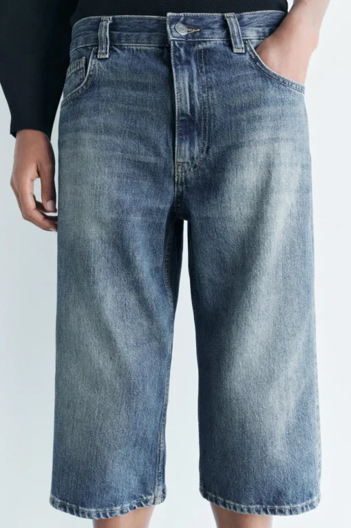 BERMUDA DENIM ZW COLLECTION TIRO BAJO