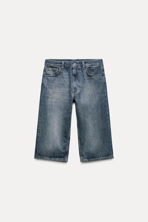 BERMUDA DENIM ZW COLLECTION TIRO BAJO
