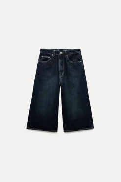 BERMUDA JORTS DENIM TRF BAGGY TIRO MEDIO