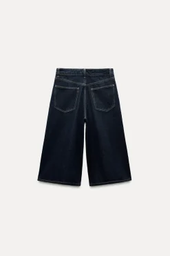 BERMUDA JORTS DENIM TRF BAGGY TIRO MEDIO