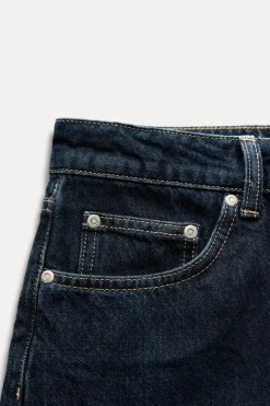 BERMUDA JORTS DENIM TRF BAGGY TIRO MEDIO
