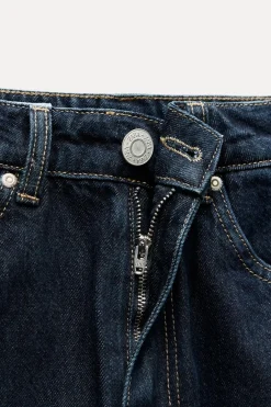 BERMUDA JORTS DENIM TRF BAGGY TIRO MEDIO