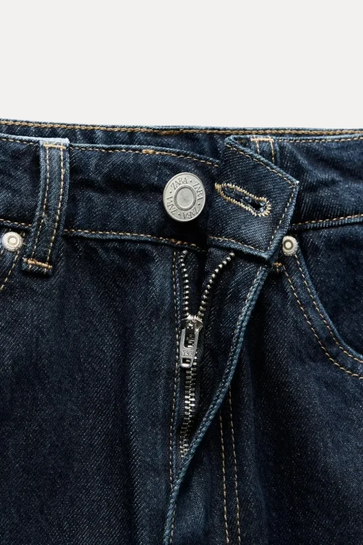 BERMUDA JORTS DENIM TRF BAGGY TIRO MEDIO